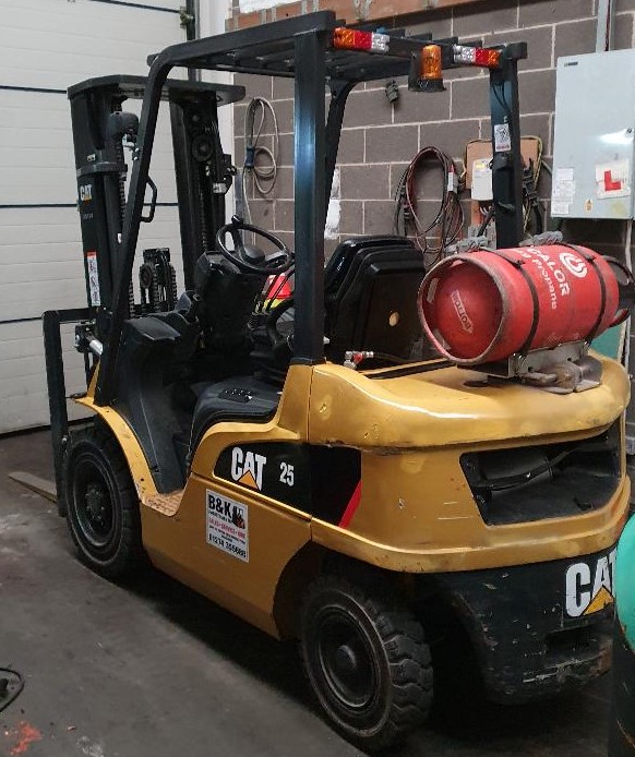 Caterpillar GP25NTD LP Gas Powered FLT B&K Forklift Trucks Ltd